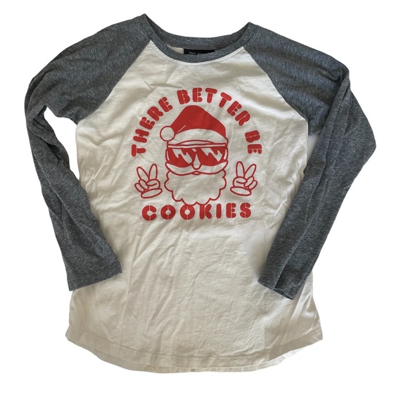 Tiny Whales LS Santa Shirt - Picture 1 of 4